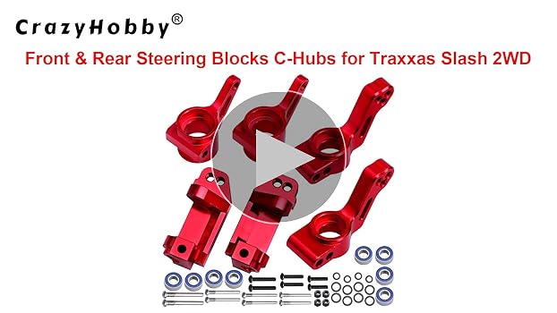 パーツ CRAZY.com Amazon.com: CrazyHobby Aluminum Front Steering Blocks & Caster