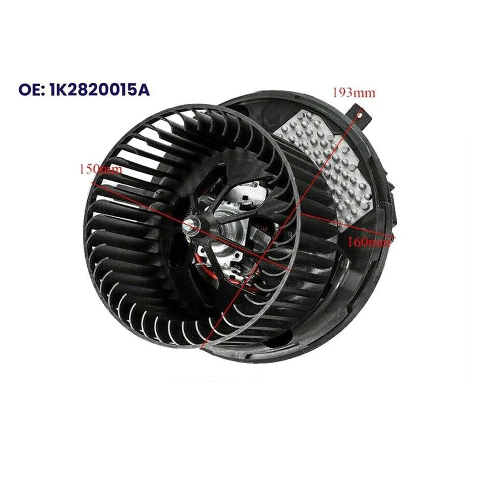 Wentylator dmuchawy nagrzewnicy do VW PASSAT 2005-2014 CC SCIROCCO SHARAN TIGUAN TOURAN