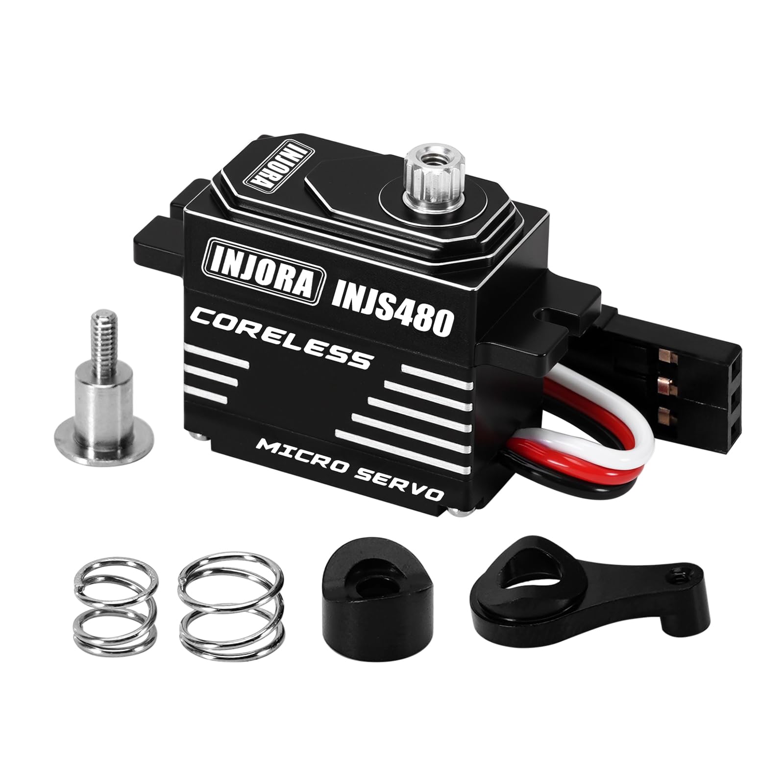 INJORA INJS480 Servo Micro Sin Núcleo con Servo Saver para Losi Micro-B MicroT