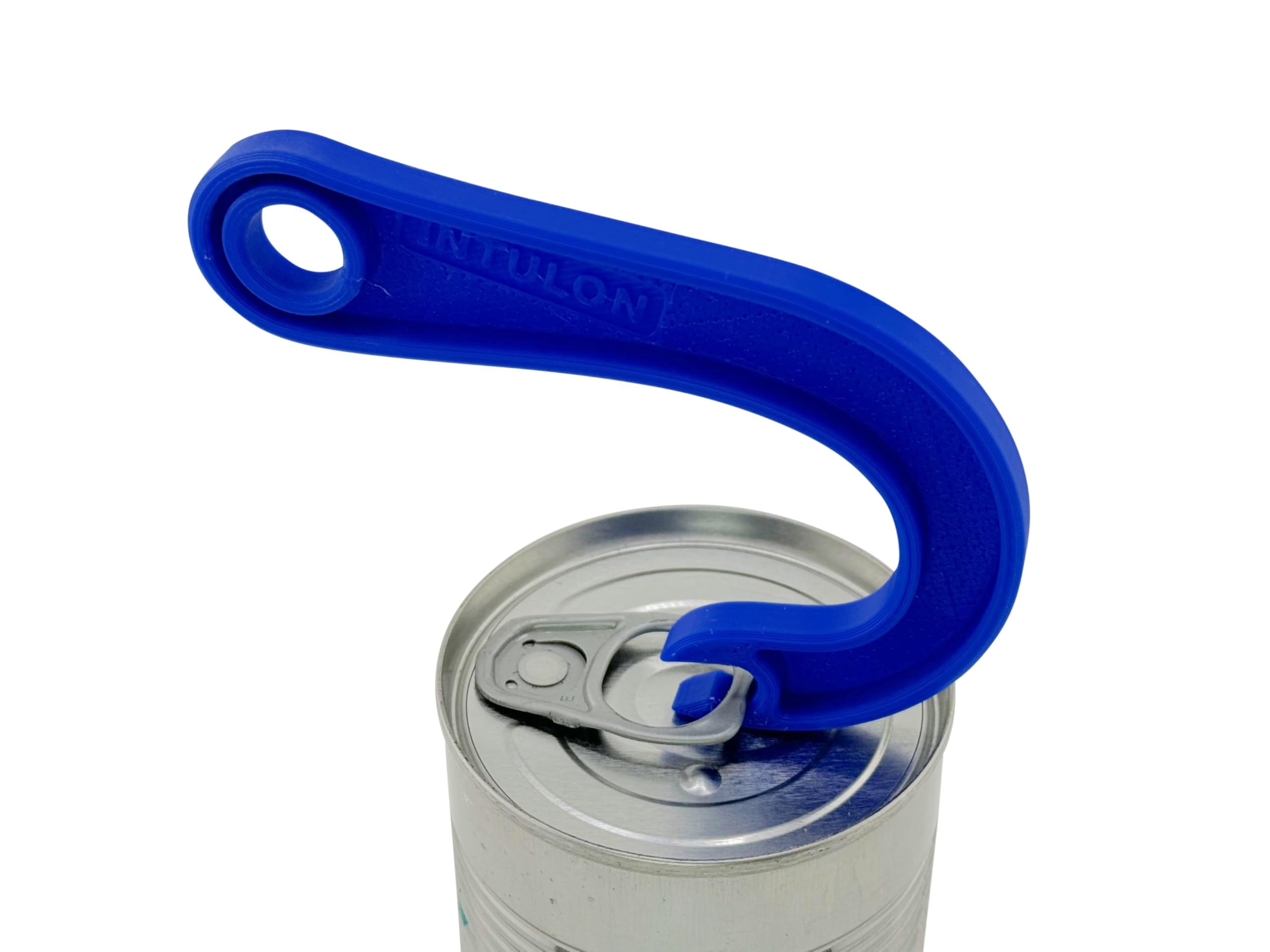 Abrelatas De Anillo En Forma De J - Multiusos, Antideslizante Y Seguro Para Uñas