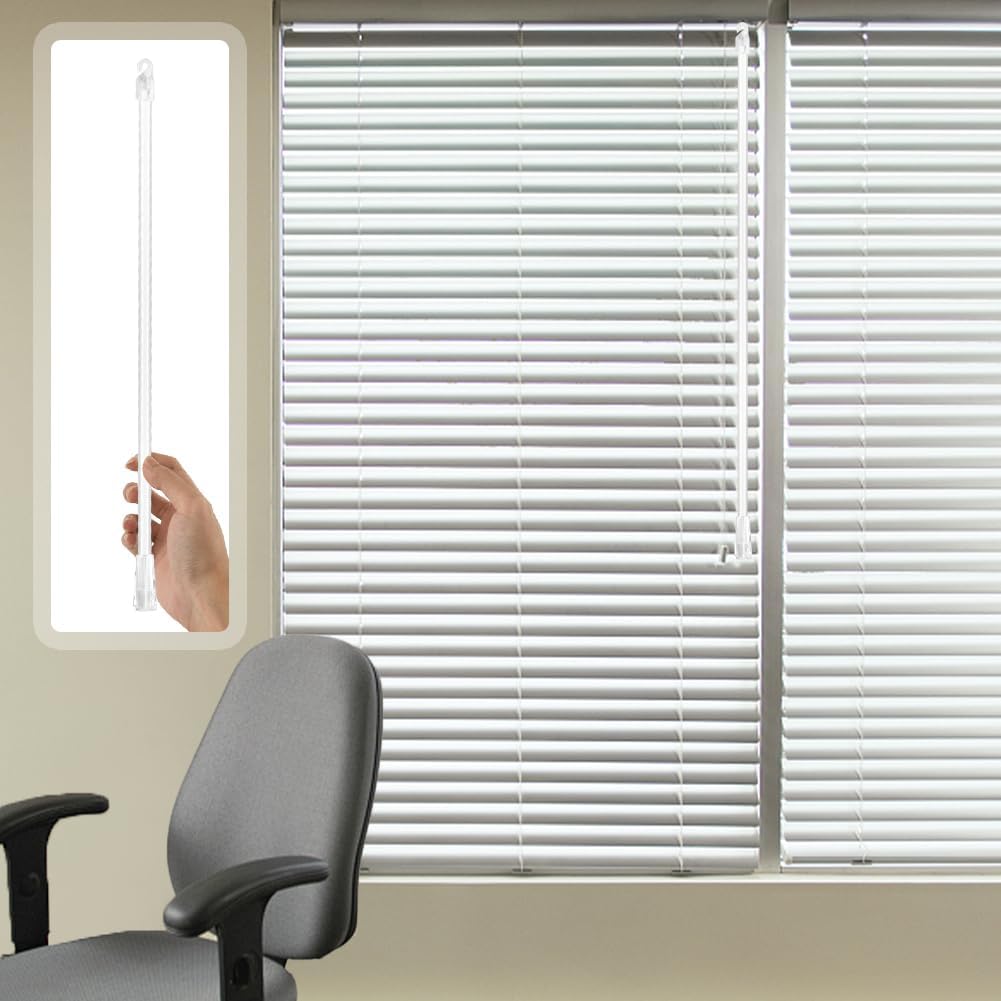 2 Pcs Vertical Blind Replacement Parts - Clear Tilt Wand Opener, Long Window Blind, Size:12 Inch