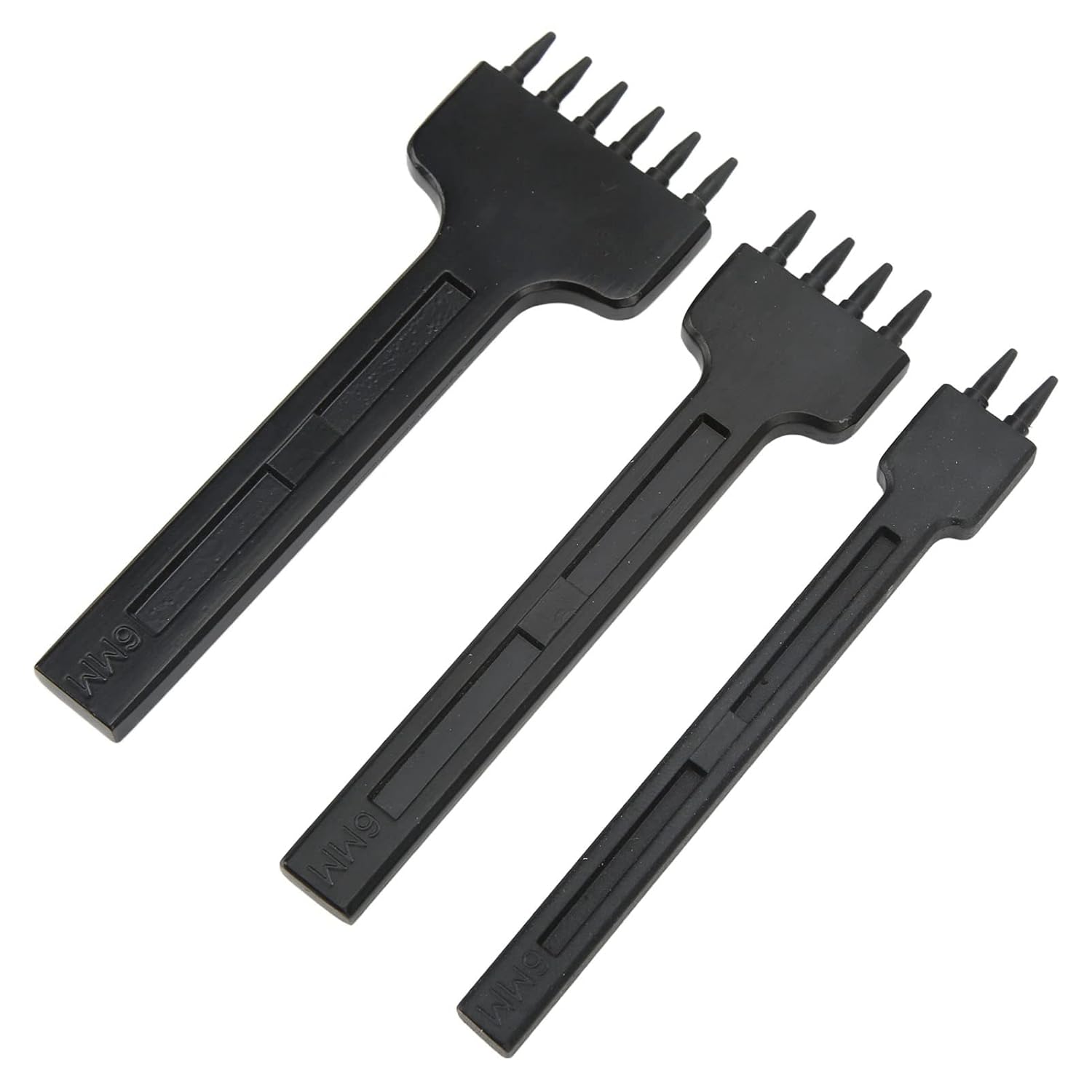 Lacing Stitching Chisel, Leather Corner Punch Black High Hardness DIY