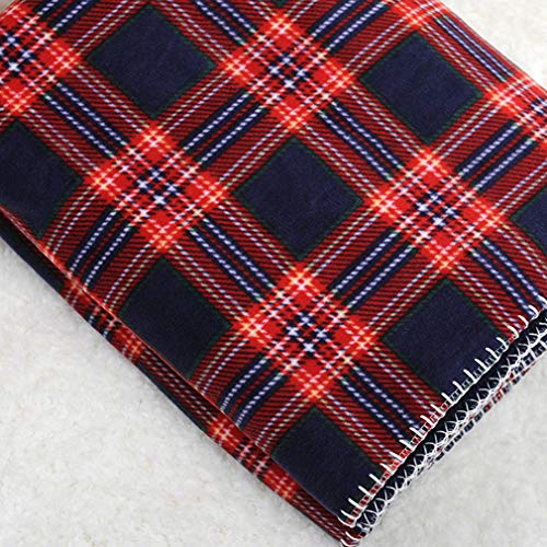 Miniatura 5 de Beskie Manta De Forro Polar Para Sofá, Cama, Diseño De Cuadros De Tartán Rojo Y Negro Para Decoración Del Hogar, Manta Decorativa Cálida Y Acogedora De Navidad 51 X 63 Pulgadas