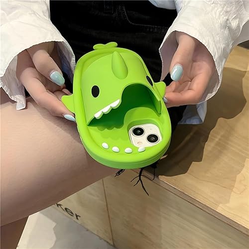 Miniatura 4 de Fundas para iPhone 14 Pro Max para mujeres y niñas, pantuflas 3D, estilo hawaiano, estilo kawaii, caricatura, funda de silicona suave compatible con