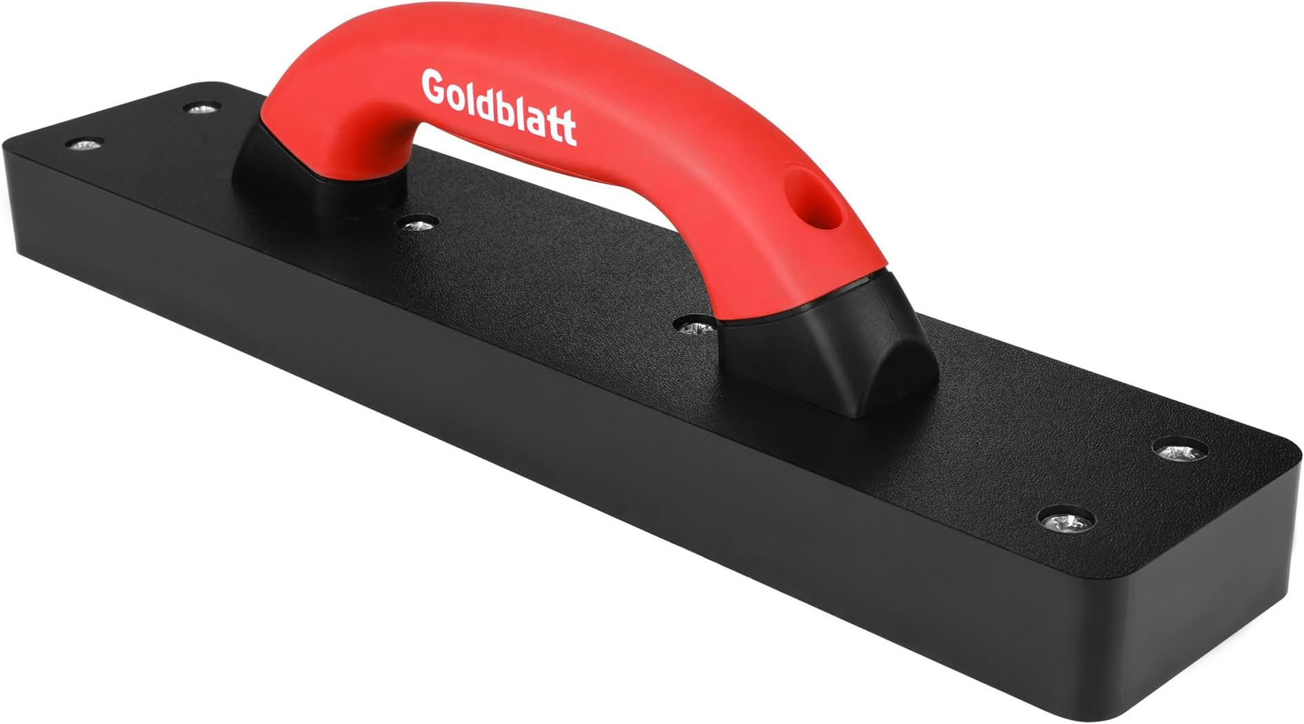 Goldblatt Vinyl Floor Tapping Block Heavy Duty Hammer Free Flooring Installation Tool with 9" Large Soft Grip Handle for Laminate, Hardwood, LVP, LVT, Engineered Wood Installation
