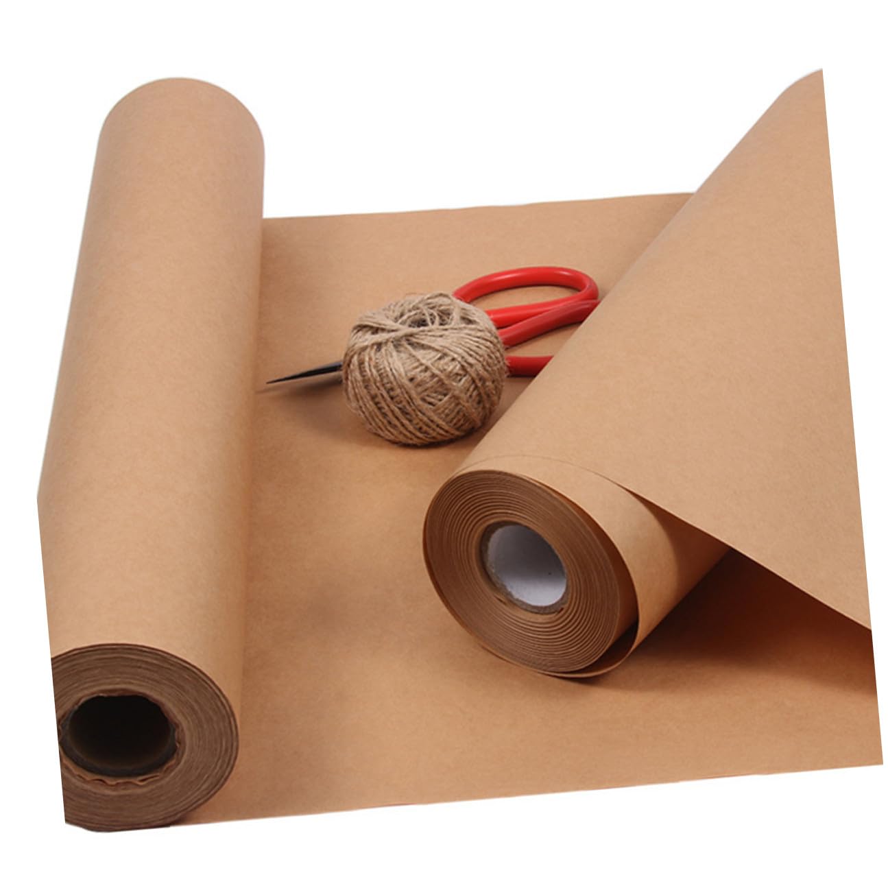 Papier Kraft D'emballage Marron 45cm X 30m en Rouleau