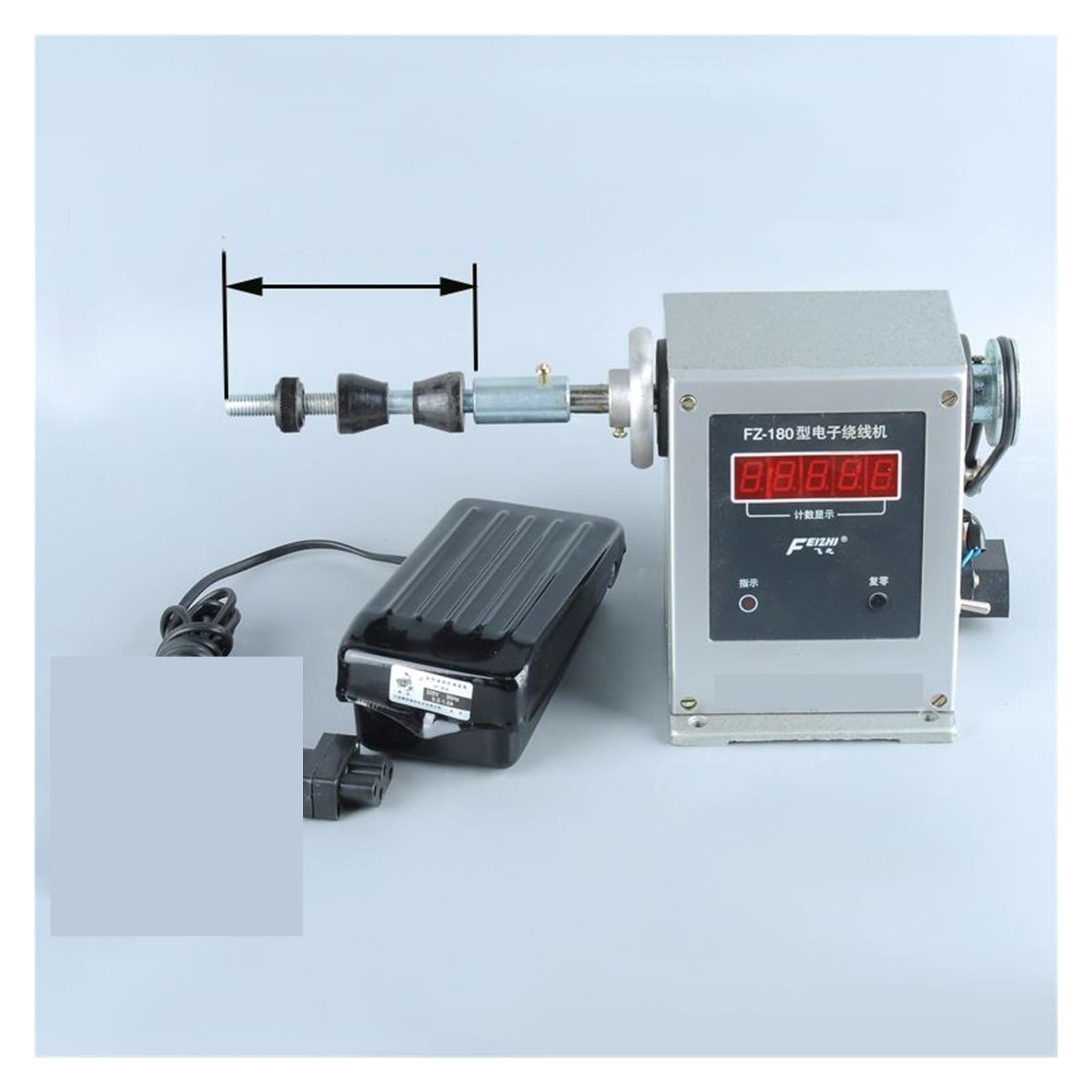 Avvolgicavo, Avvolgitore Automatico Per Carpa Elettrico Per Conteggio Tipo Regolabile Strumento Semiautomatico Gamma Industriale 0-9999 Tubo da giardino