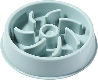 Vinabo Gamelle Anti Glouton Chien Chat d'alimentation Lente Favorise Alimentation Saine et Digestion Lente, Gamelle pour Chien Anti Glouton pour Petits/Moyens/Grands Animaux de Compagnie