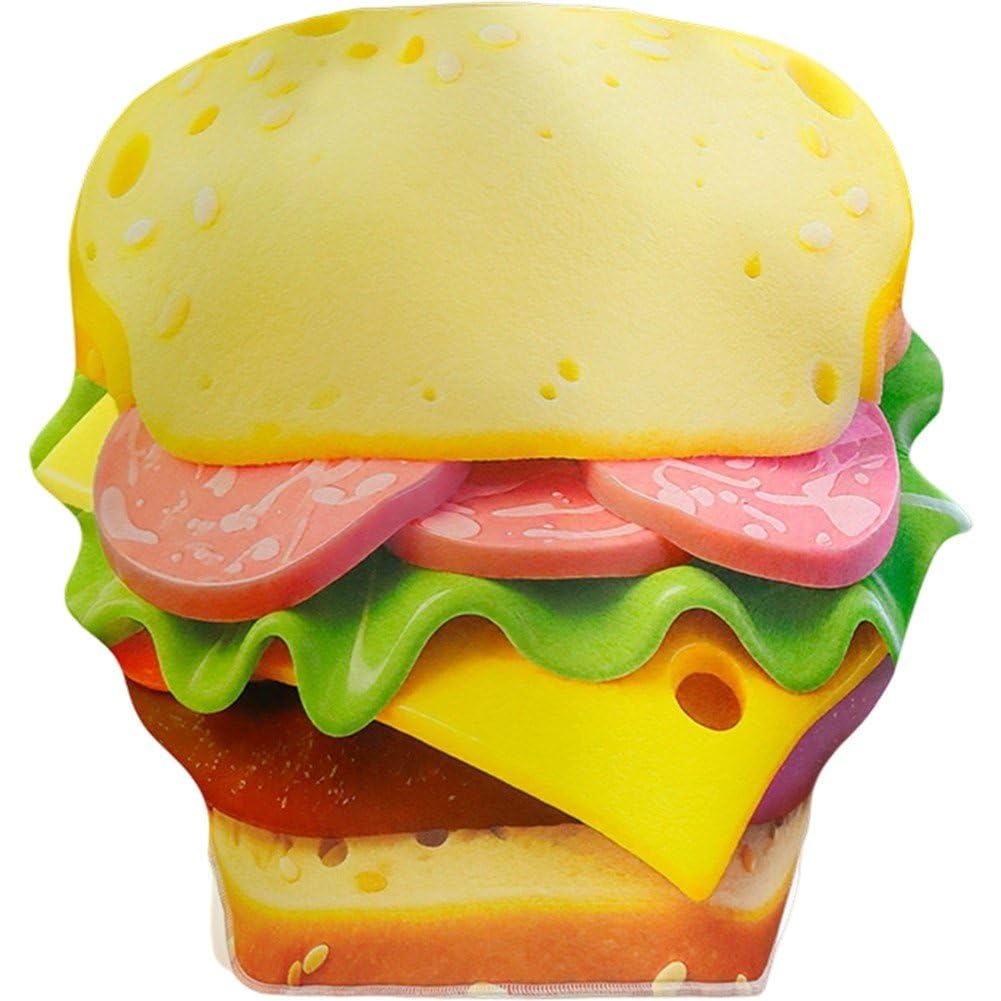 Costumes d'halloween hamburgers pour hommes et femmes déguisement rigolo