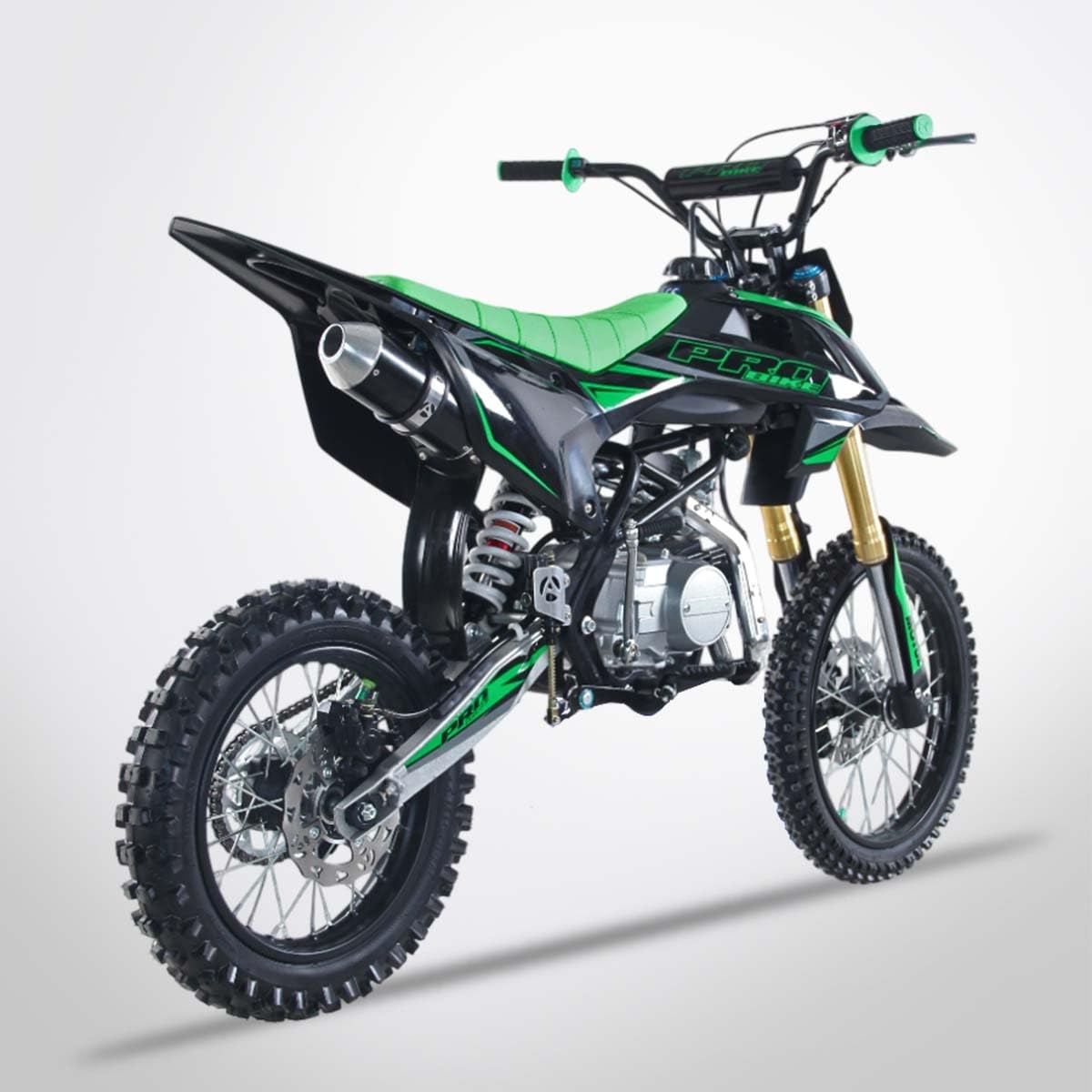 Dirt bike PROBIKE 125-SE 17/14 - Vert - Edition 2025