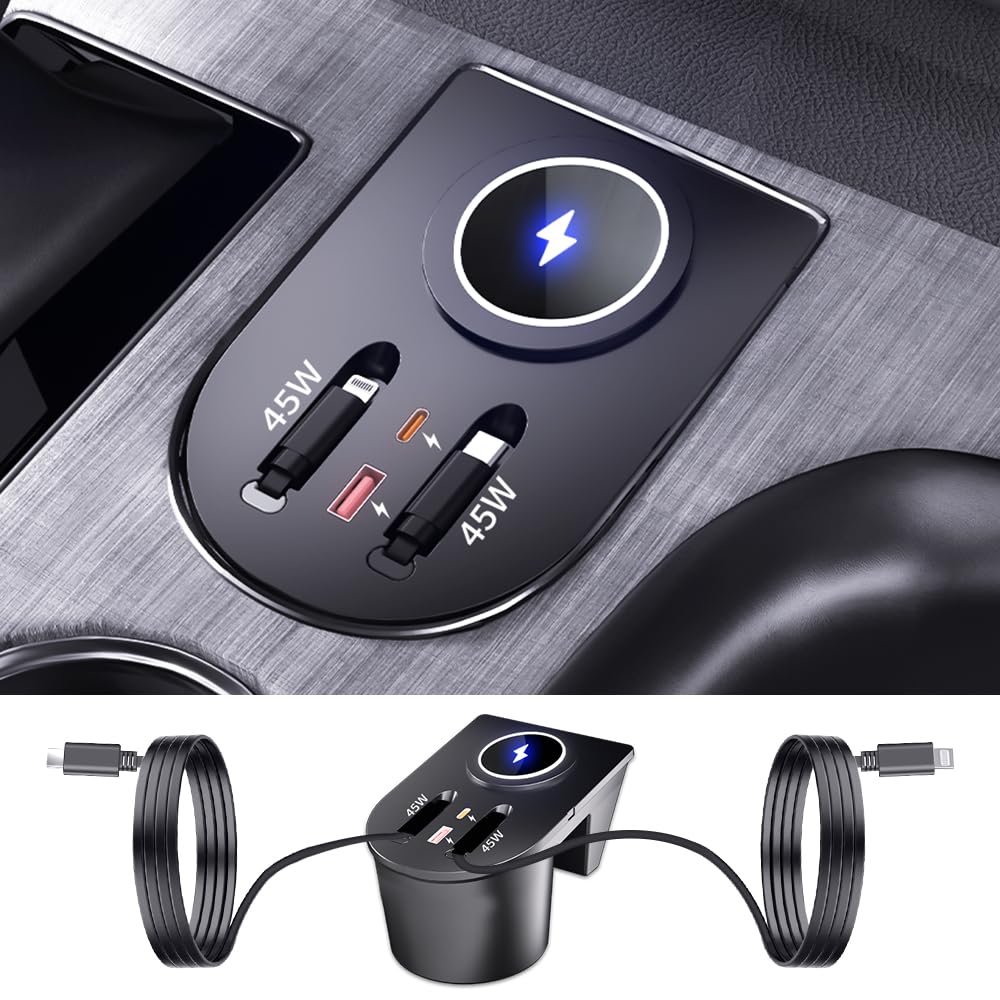 toyota sienna cigarette lighter location ERIDANUS Auto Accessories Fit for 2025 2024 2023 2022 2021 Middle Console Rear Air Outlet Trim (Carbon Fiber for High Configuration) ABS 1 PCS : Automotive DC 12V Cigarette Lighter Element