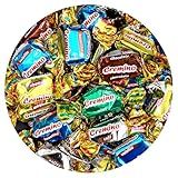 Arcor Candy Assorted Toffee Chews, 2 Pound Bulk Candy (Approx 150 Pieces), Individually Wrapped Toffee Candy, The Hampton Popcorn & Candy Company