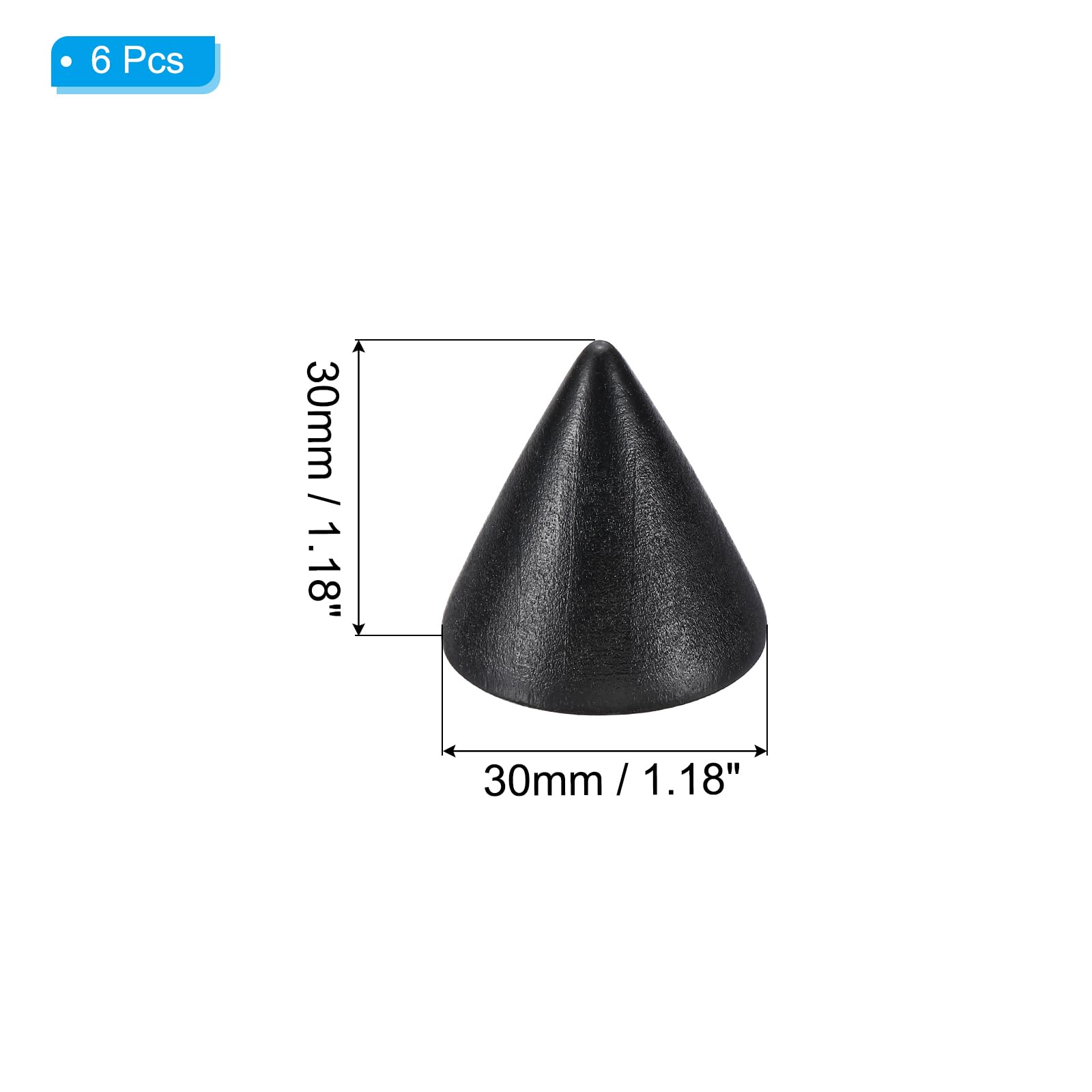 PATIKIL Wood Cone Ring Holder - Image 2