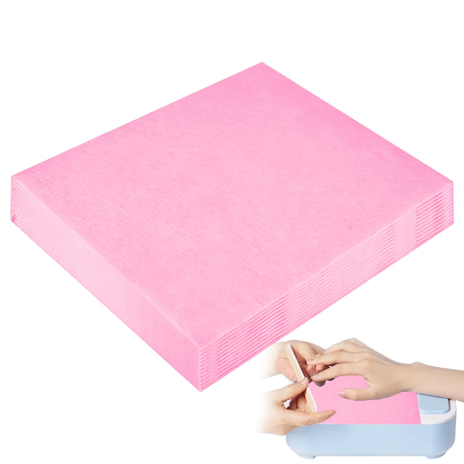 Hounyou 300 Pcs Nail Dust Collector Sheets for MostNail Vacuum, Nail Dust Collector for Nail Salon Spa Tech Supplies & Accessories
