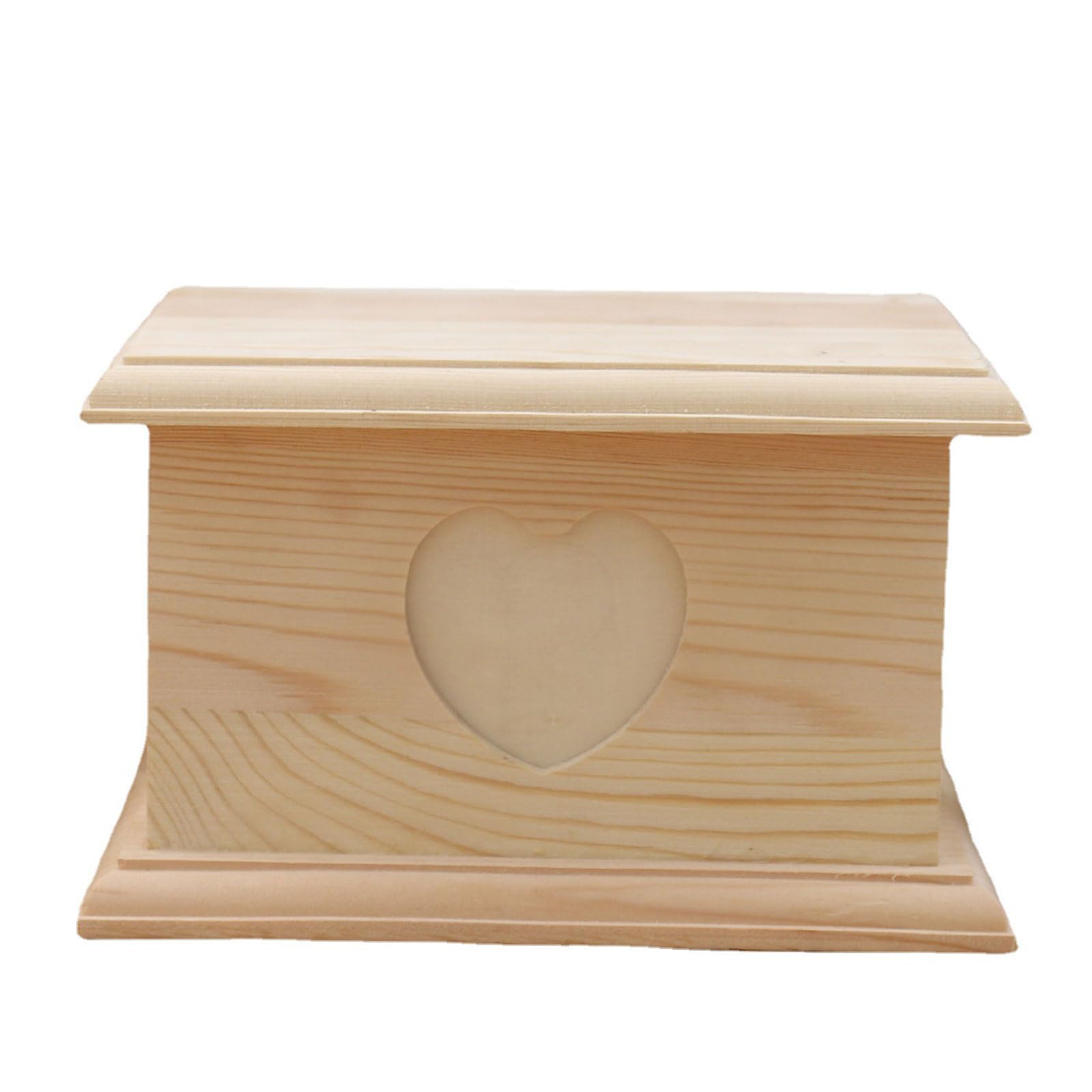 KARAOT Pet Ashes Urn,Pet Urns For Dogs Ashes,Wooden Ashes Casket,Pet Ashes Holder With Picture Frame,Pet Cremation Box For Dogs Cats Ashes.