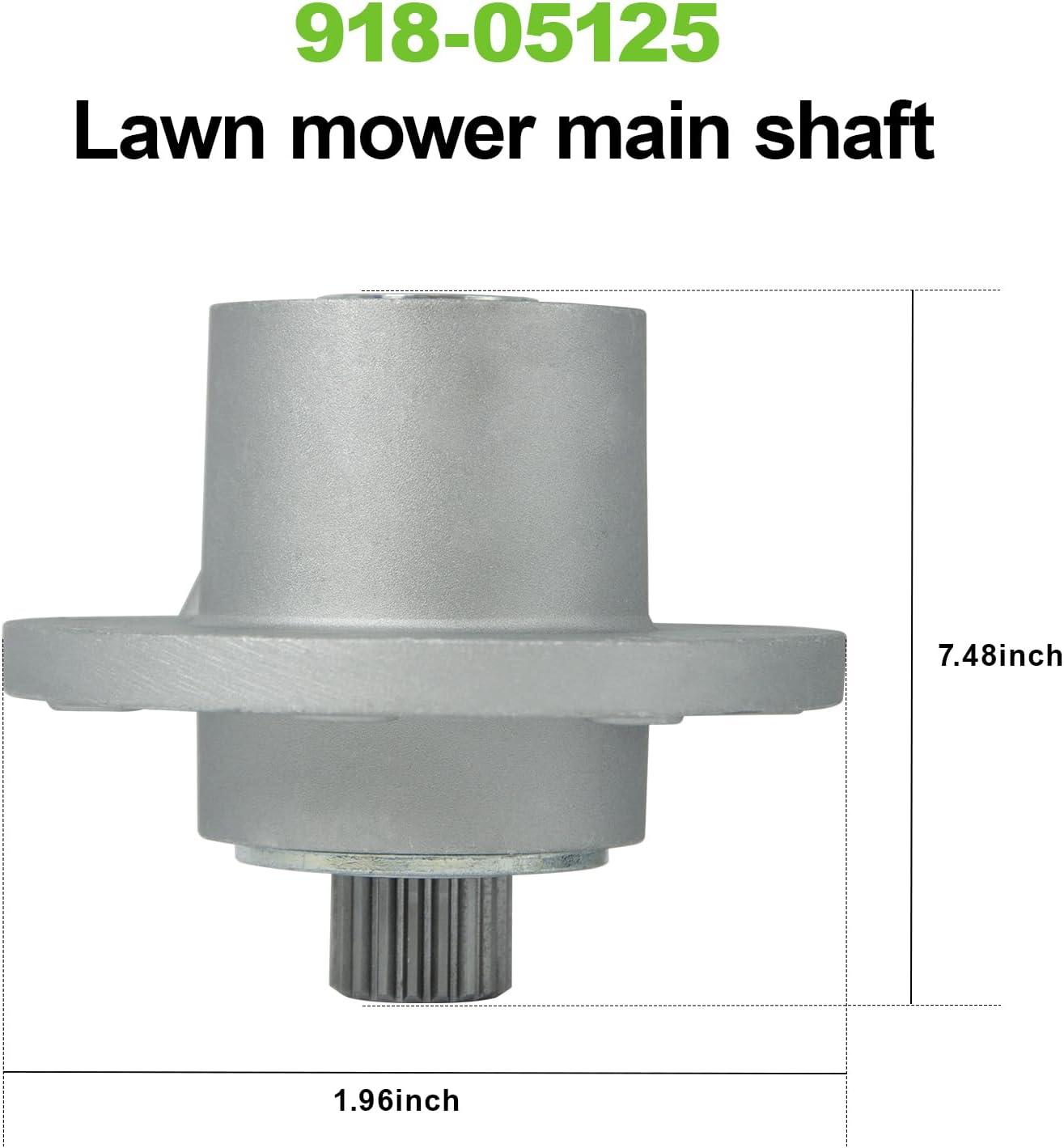 Compatible with CUB Cadet 918-05125 Spindle Assembly Oil Tank S S6032 S6031 M72 M60 M54 M48 Low Pressure LC KW