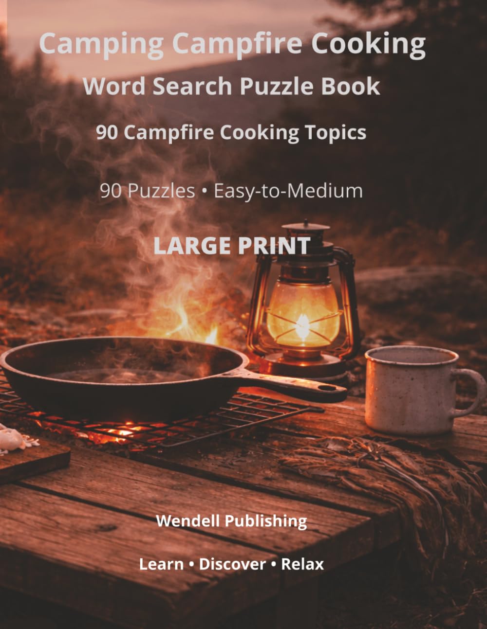 Camping Campfire Cooking Word Search Puzzle Book (Camping Word Search Series)