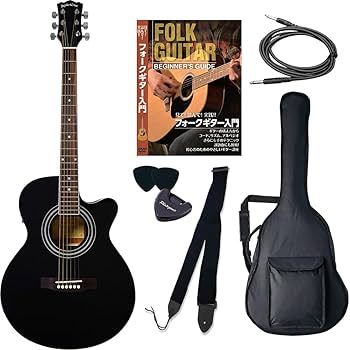 Sepia Crue アコースティックギターEAW-01 ブラック Amazon | Sepia Crue セピアクルー アコースティックギター