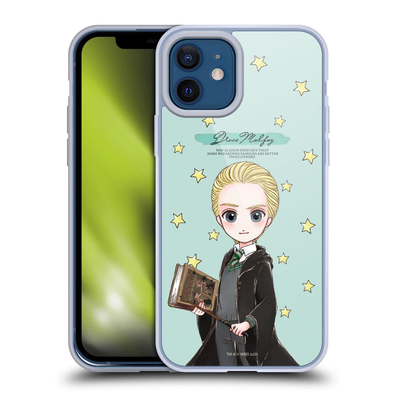 Head Case Designs Licenciado Oficialmente Harry Potter Patrón Luna Reliquias de la Muerte XXXVII Caso Funda de Gel Suave Compatible con Apple iPhone 12 / iPhone 12 Pro — view 74