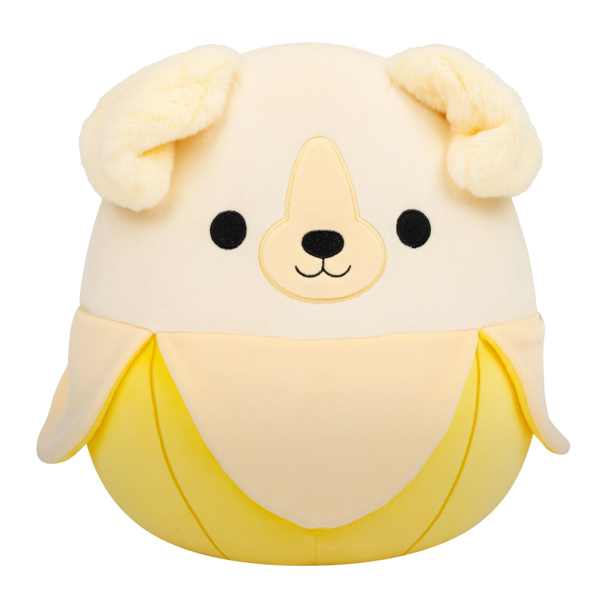 Squishmallows Original 12-Inch Nate the Golden Retriever Banana - Official Jazwares Plush
