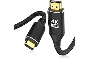 High-Speed USB C to HDMI Cable: Extend Your Display with Ultimate Clarity