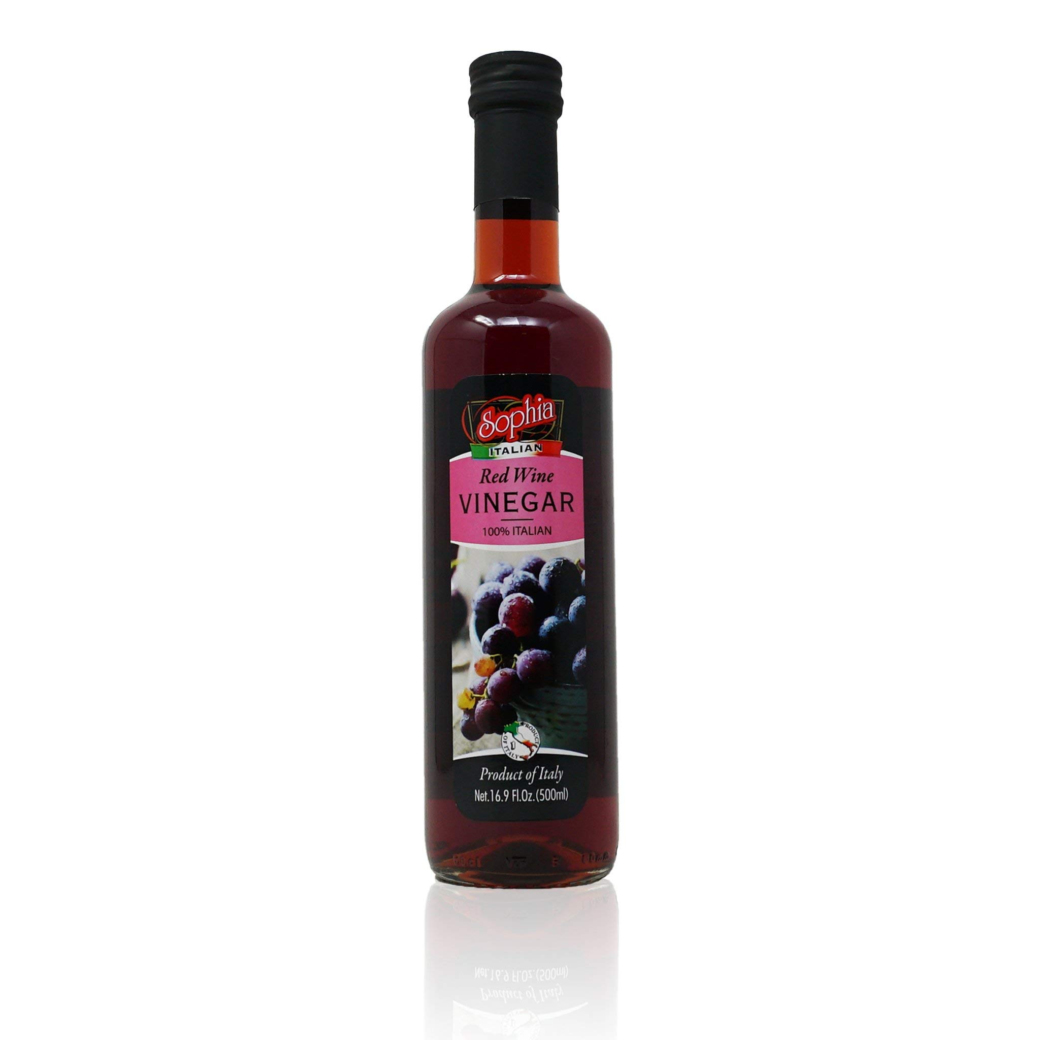 Sophia Vinegar - Italian Red Wine Vinegar 16.9oz (6-pack)