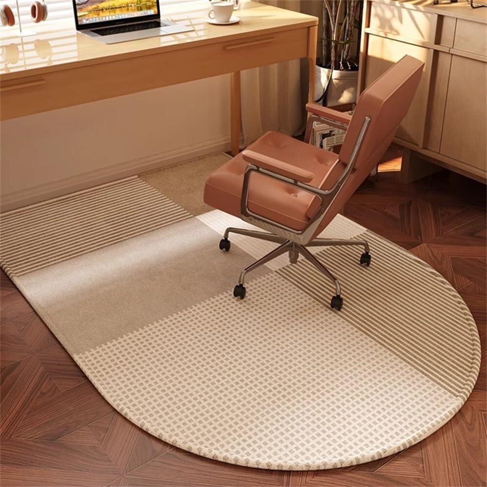 SSDDLZEQ Premium durable range Carpet, Computer And Gaming Chair Mats, Suitable For Wooden Floors(Patchwork,80x120cm)