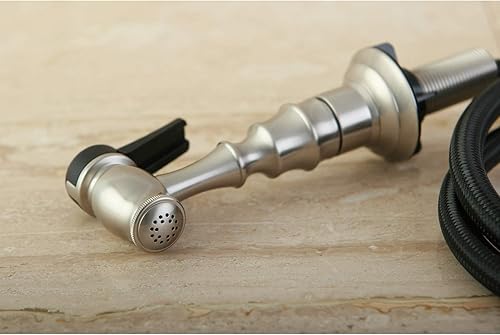 Miniatura 7 de Kingston Brass Gourmetier KBSPR11 - Pulverizador de grifo de cocina, cromo pulido