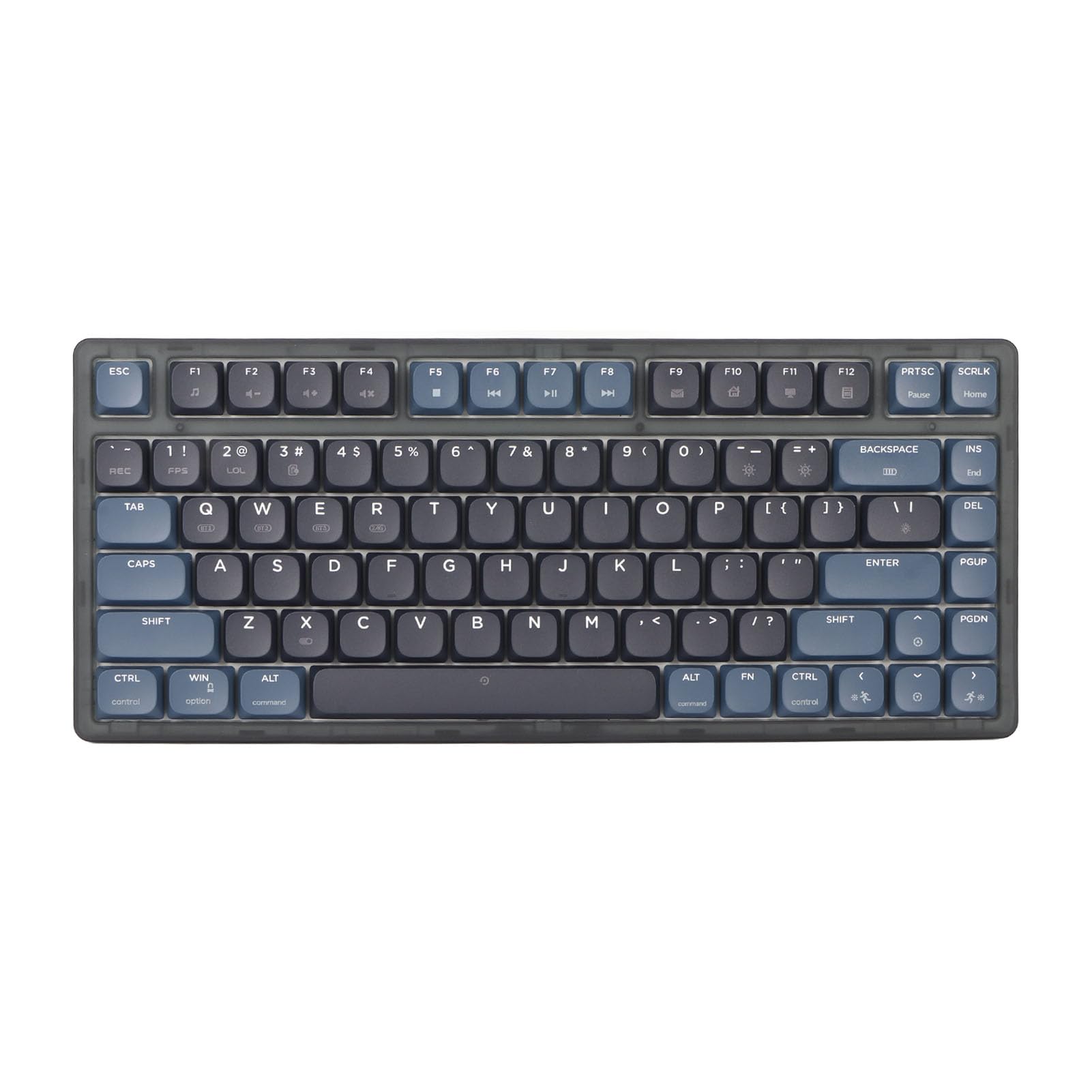 Amazon | 75% ロープロファイル ワイヤレス キーボード、83 キー