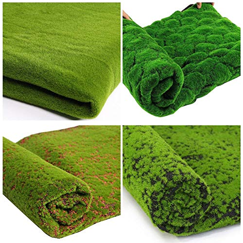 Gazon artificiel 1mx1m déco de mariage et tapis de mousse verte pour aménagement balcon - 6