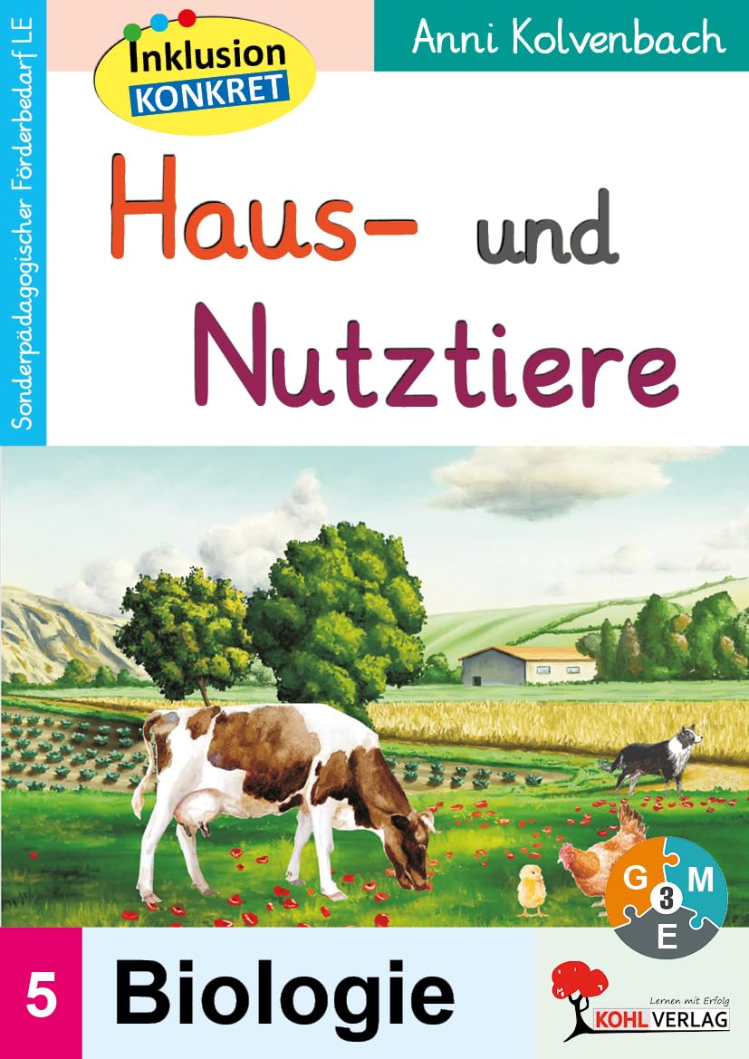 Haus- und Nutztiere: Ein Arbeitsheft aus der Reihe Inklusion konkret