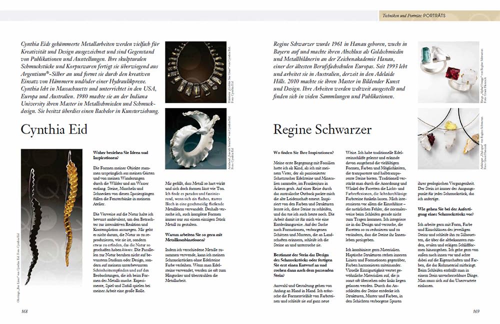 Silberschmuck gestalten: Techniken, Oberflächenbehandlung, Inspiration