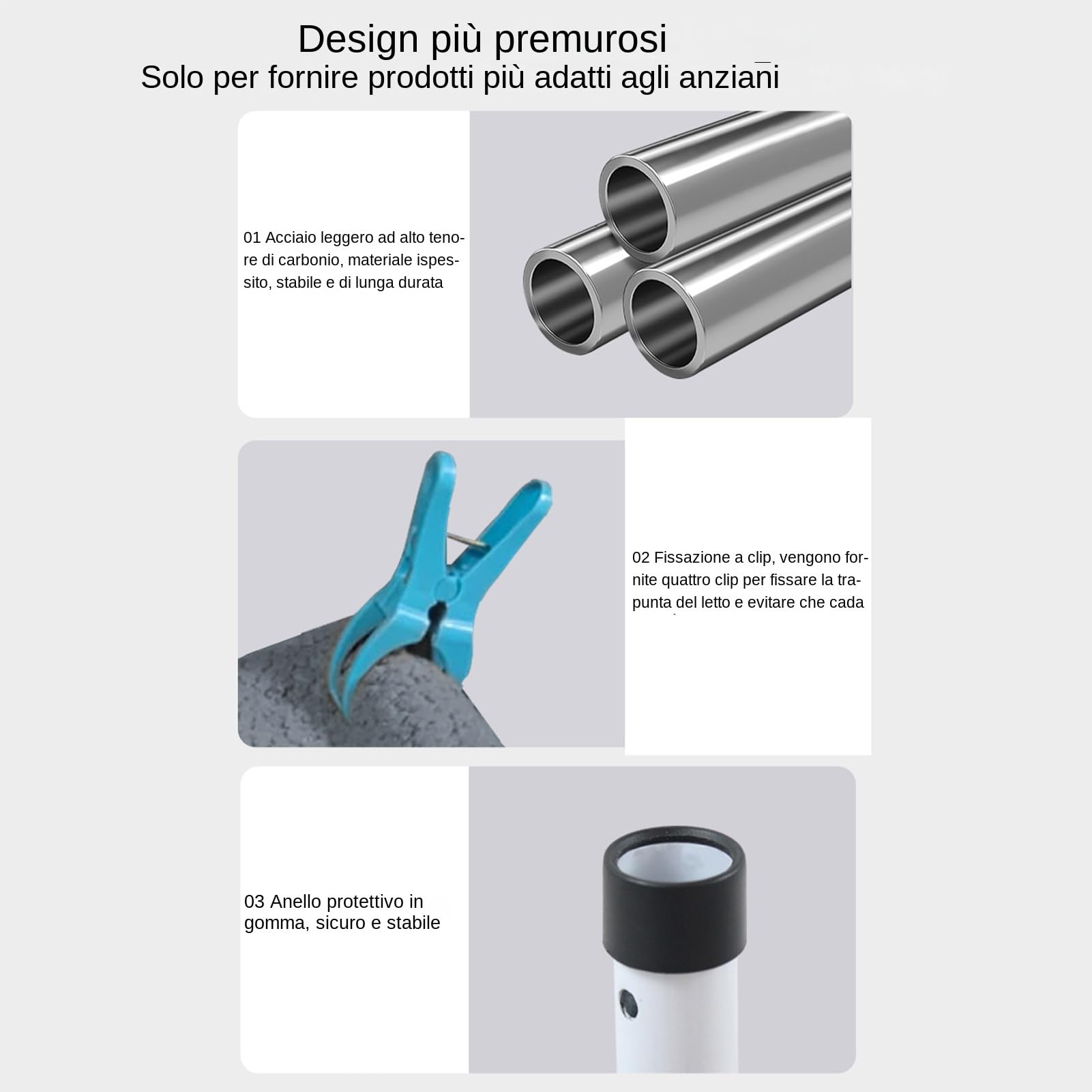 Leveur de Couverture pour Pieds au lit - Support réglable en Acier au Carbone - Ascenseur de Couvre-lit Robuste pour la et Les Personnes âgées