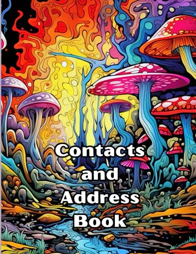 Contacts and Address Book: Psychedelic Visions: A Vibrant Journey through Contacts and Addresses