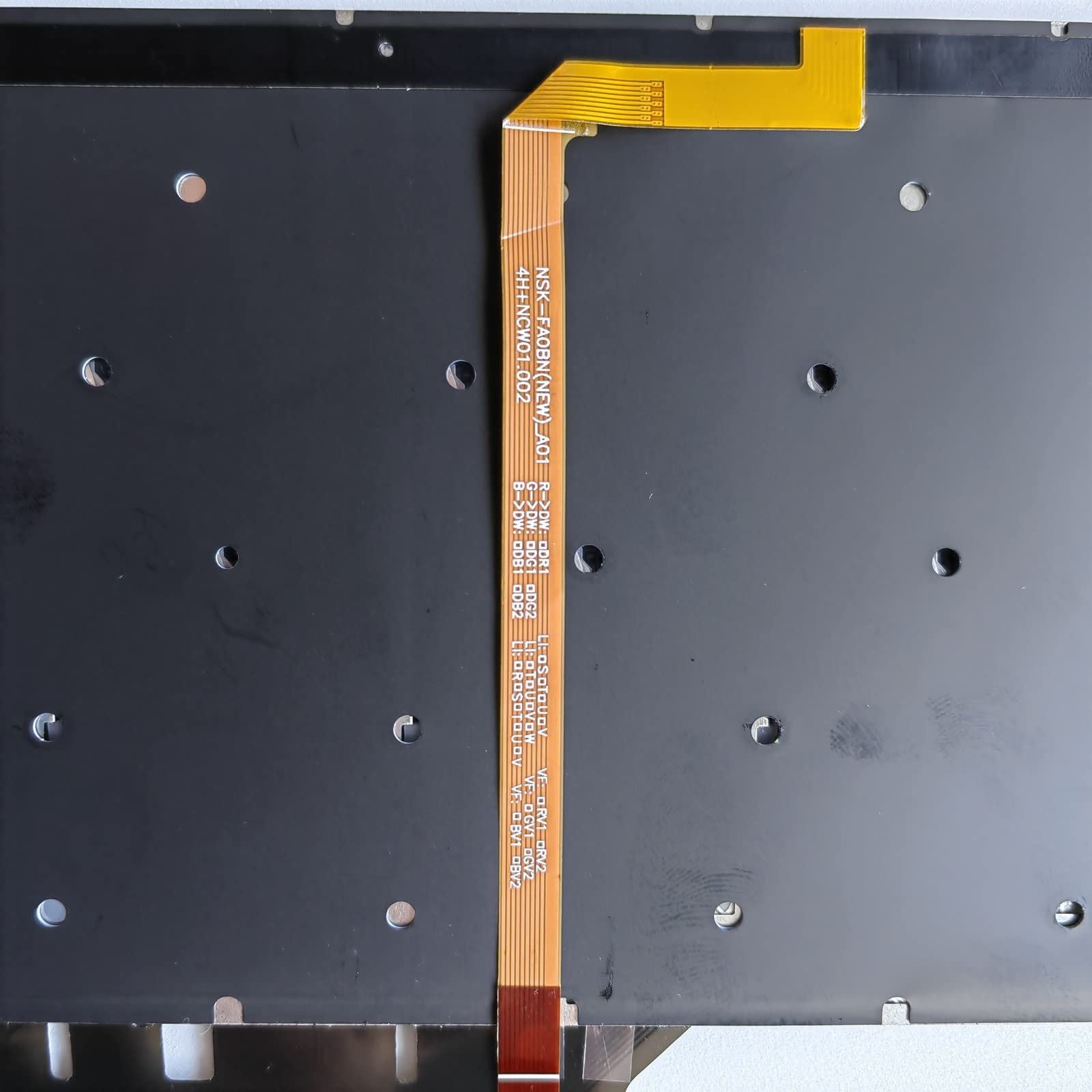 ZHAWULEEFB Replacement New Keyboard for MSI GL65 GL65-9RC GL65-9SC