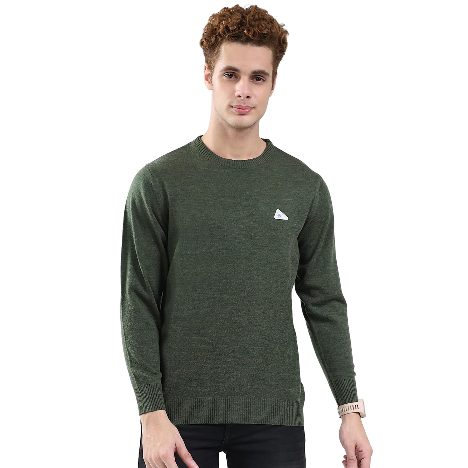 Men Regular Fit Round Neck Solid Pull On Closure Full Sleeve Pullover | Warm Knitwear | Comfortable Winter Fashion | Casual Layering Sweater | Winter Pullover for Men's
