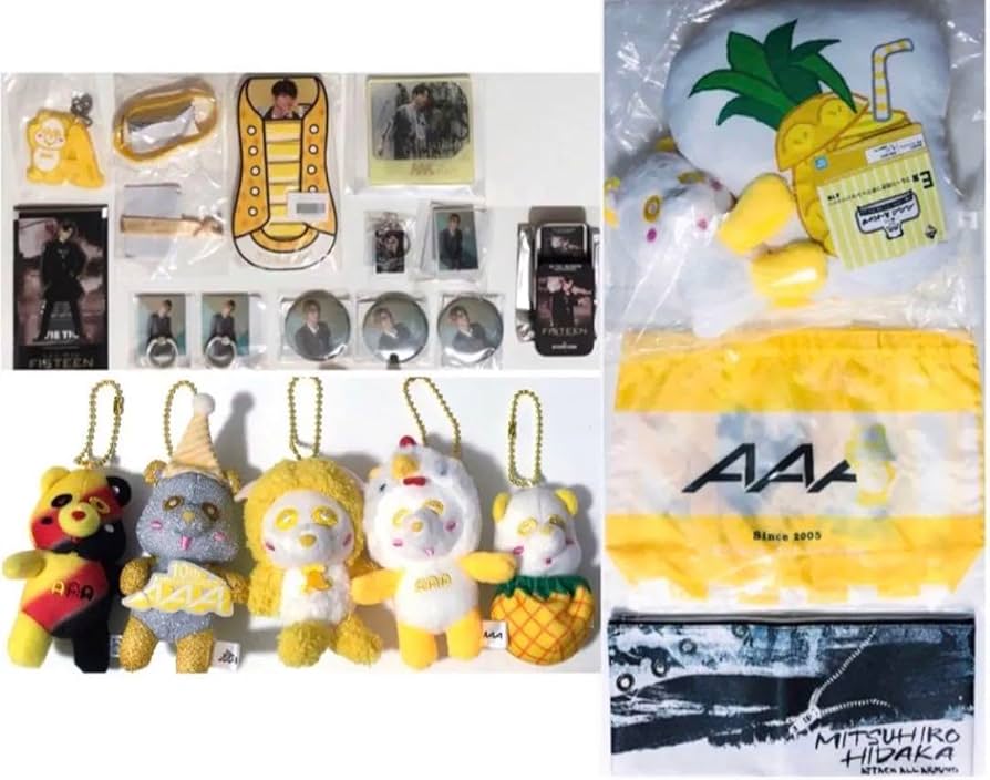 AAA - AAA 日高光啓 黄色 セット Amazon.co.jp: AAA 黄 日高光啓 グッズ セット SKY-HI : おもちゃ