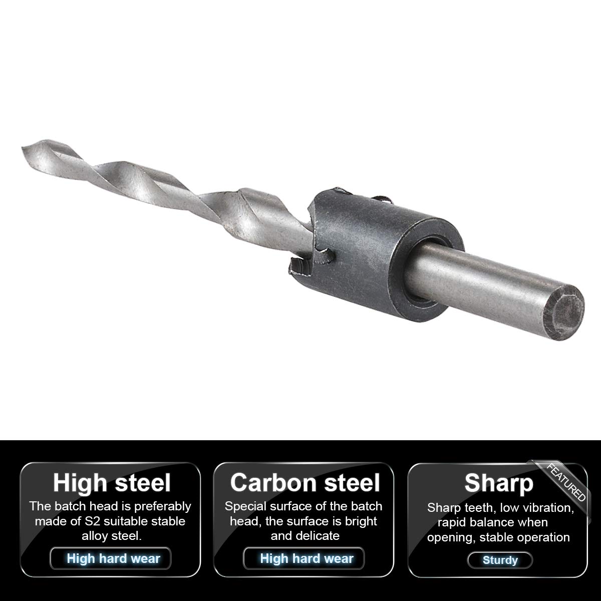 PROJAHN 60315 Twist Drill Set HSS-G 1-10/0,5 Mm 19pcs