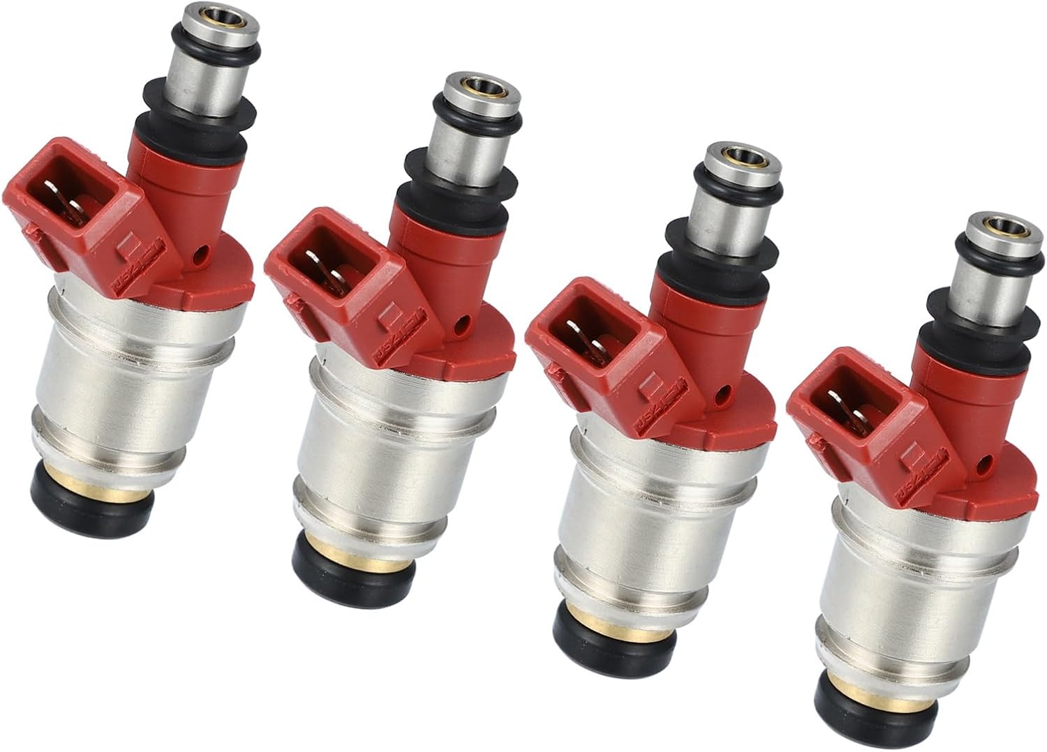 ACROPIX Set of 4 Fuel Injectors 16600-86G00 for Nissan Pickup D21 2.4L I4 1990-1995 Car Parts