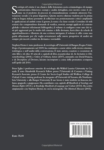 Sociologia Del Crimine: Le Prospettive Costruzioniste - 2