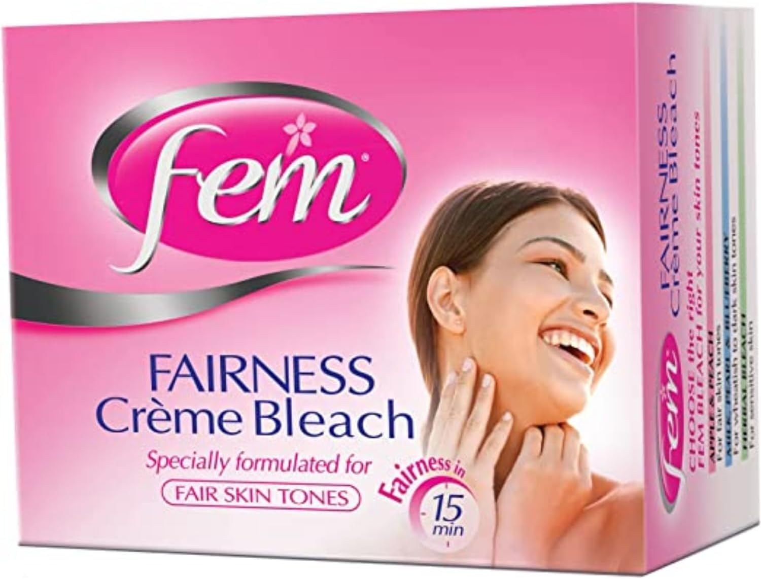 Fem USA Fairness Bleach with Apple and Peach - 50 gm