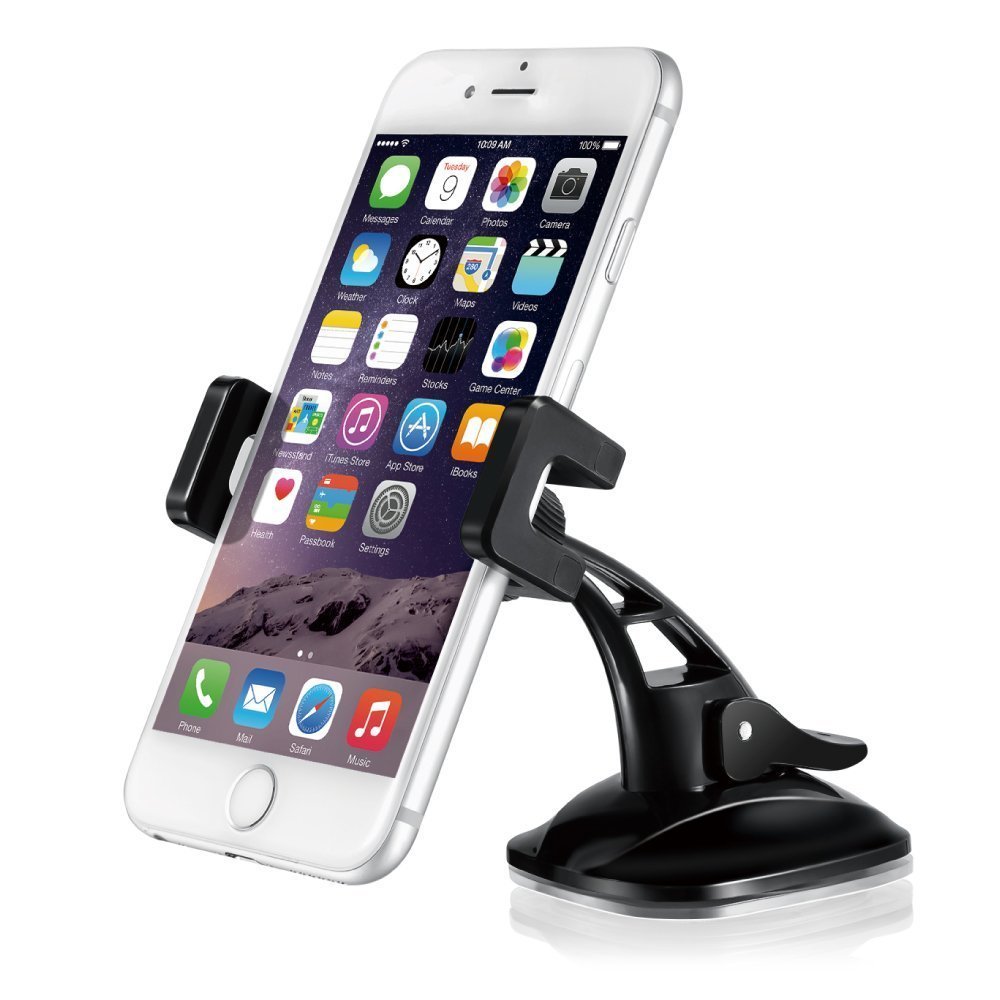 360 air vent - universal phone holder for car air vents for an iPhone 5S, iPhone 6S, iPhone 6, iPhone 6S Plus, iPhone 6 Plus, Samsung Galaxy S4 & S5 & S6, HTC One, Sony Xperia, Nokia, Huawei, Acer, Google Nexus 6, LG, Xiaomi