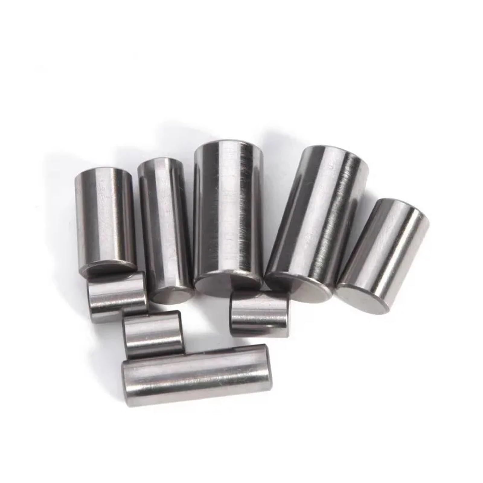 1000 szt. M1,5 M2, M3 304 cylindryczne kołki ze stali nierdzewnej pozycjonujące 3-60 mm niestandardowy rozmiar kołka równoległy(8mm(1000pcs),M2.5)