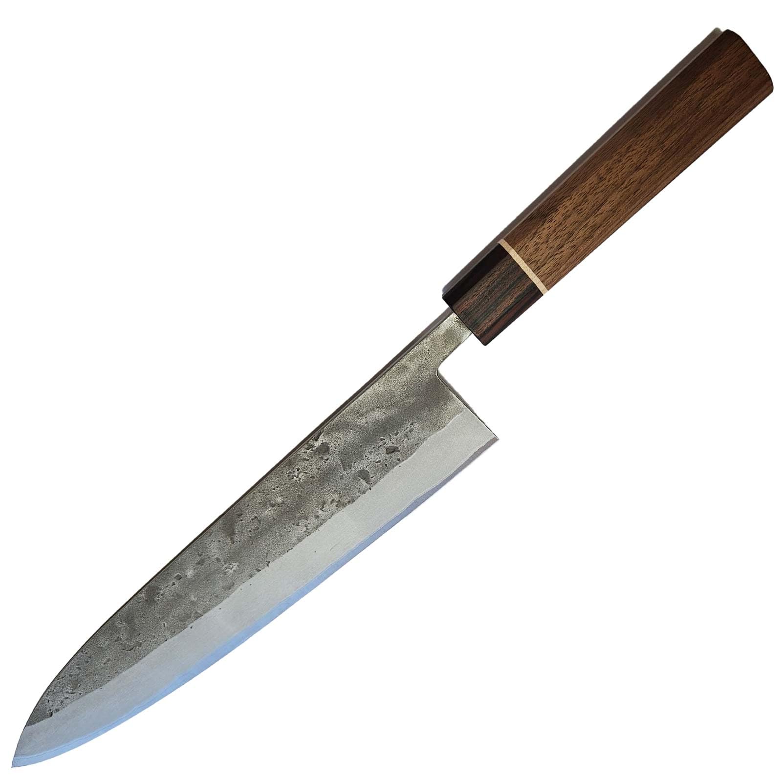 Generisch Gyuto japanisches Küchenmesser Ittetsu Aogami 2 S/S Clad ISW-09 24cm