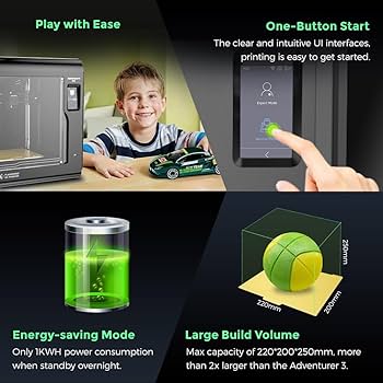 Flashforge Adventurer 4 3Dプリンター 本体+新品ノズル 51tRZBLDy2L._UF350,350_QL80_.jpg