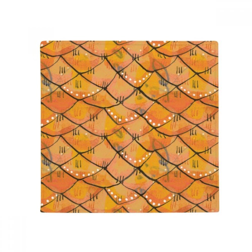 Tapis pour animaux 50x50cm antidérapant motif bois multicolore sol cuisine salon porte