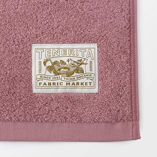 テネリータ 超甘撚り バスタオル ロング ローズ