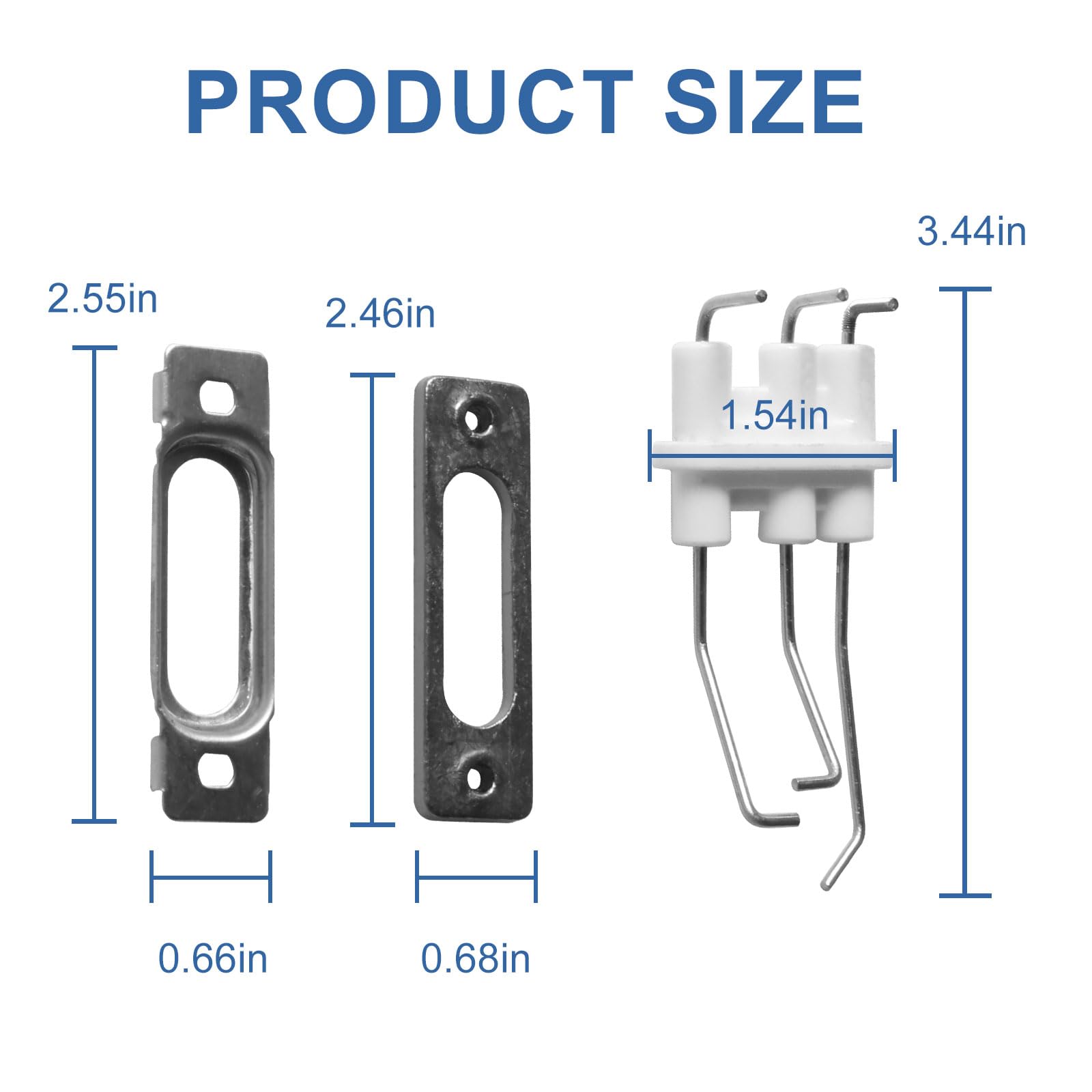 Amazon.com: RMSPO Flame Rod Assembly 30014189B with Gasket