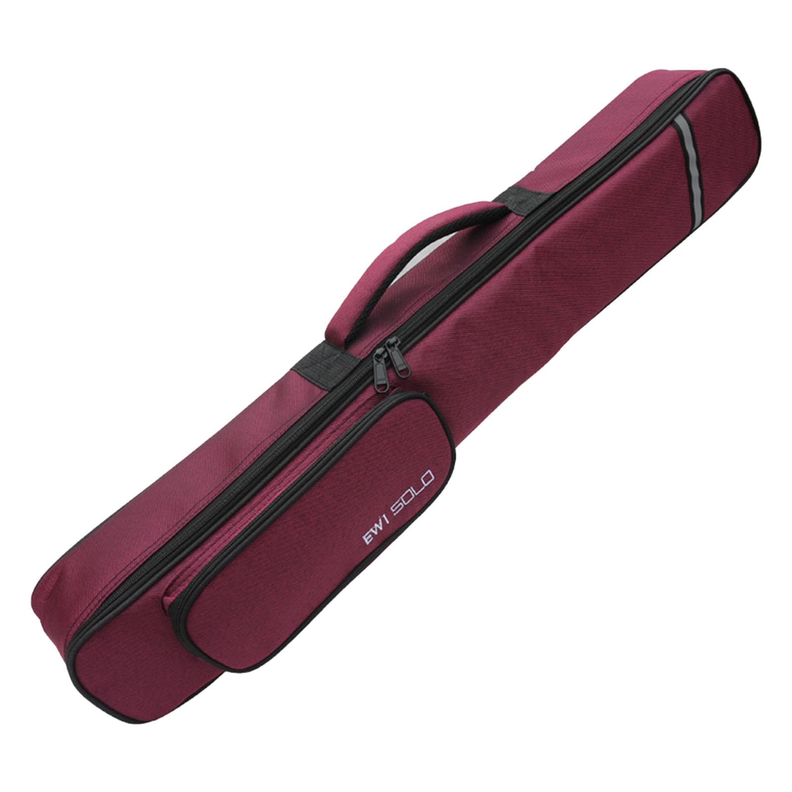 Funda Protectora para Saxofón Soprano, Resistente Al Agua Y Ligera, Vino rojo