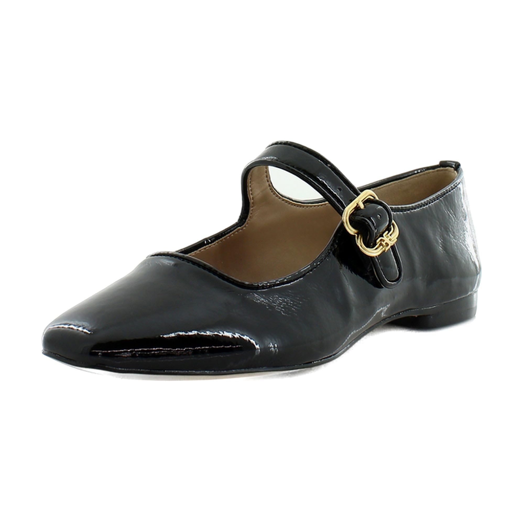 Merceditas de charol negro Sam Edelman Michaela con tachuelas de diseño exclusivo 8